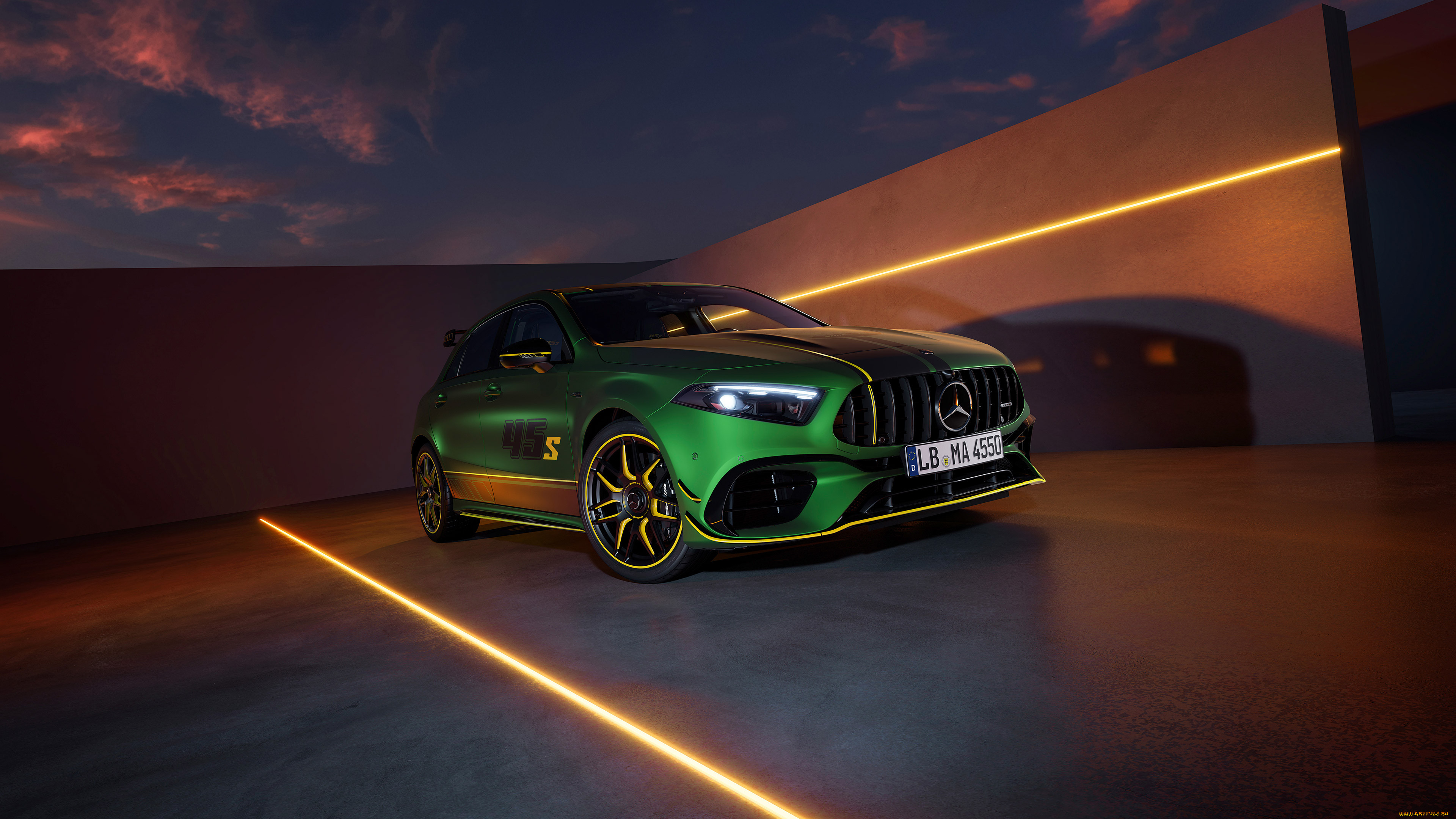, mercedes-benz, amg, a45, s, limited, edition, 2024